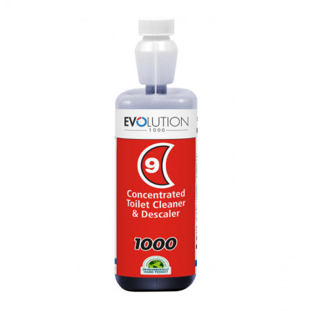 Evolution 1000 EV9 Liquid Toilet Cleaner & Descaler 1L