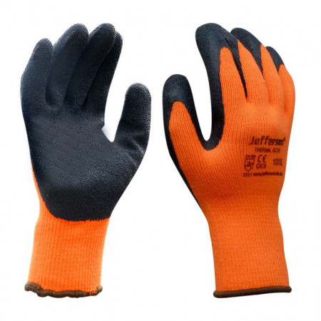 Jefferson Orange Thermal Gloves XL - Pair
