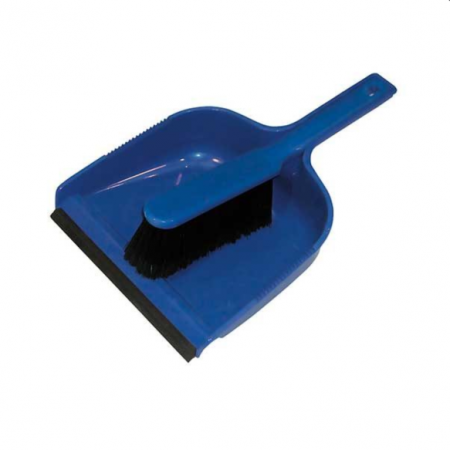 Ramon Hygiene Blue Dustpan & Brush Set