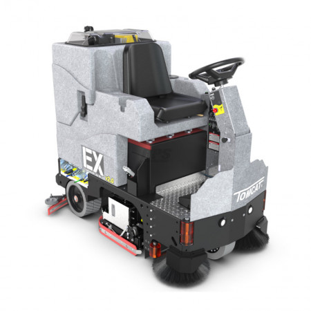Tomcat EX Ride-On Scrubber Sweeper